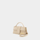 Le Bambino Bag - Jacquemus - Leather - Dark Beige