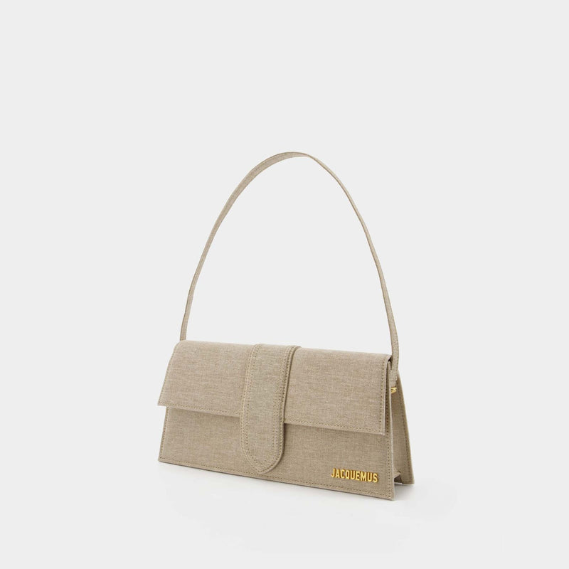 Le Bambino Long Bag - Jacquemus - Leather - Light Beige