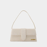 Le Bambino Long bag in Beige Cotton