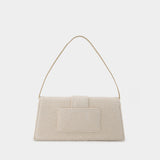 Le Bambino Long bag in Beige Cotton