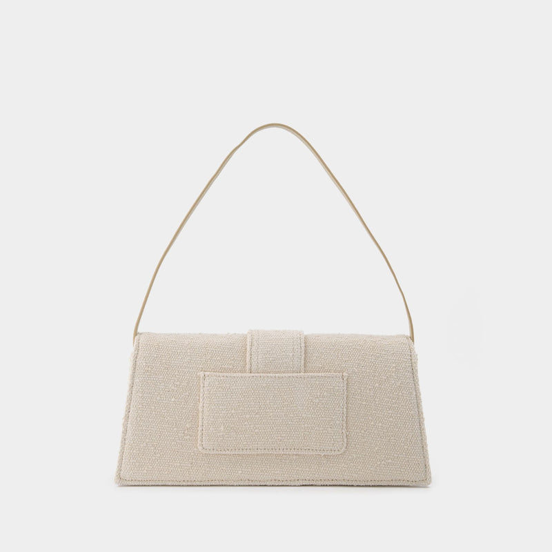 Le Bambino Long bag in Beige Cotton