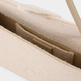 Le Bambino Long bag in Beige Cotton