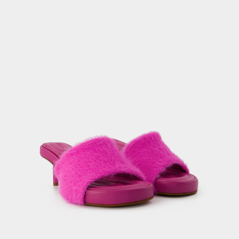 Argilla Mules in Pink Polyamide