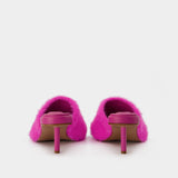 Argilla Mules in Pink Polyamide