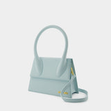 Le Grand Chiquito Bag - Jacquemus -  Blue Pale - Leather