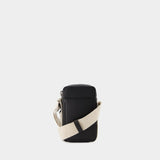 Le Cuerda Vertical Crossbody - Jacquemus -  Black - Leather