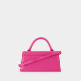 Le Chiquito Long Bag - Jacquemus - Leather - Neon Pink