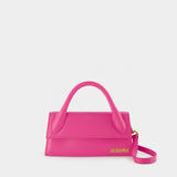 Le Chiquito Long Bag - Jacquemus - Leather - Neon Pink