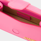 Le Bambino Bag - Jacquemus - Leather - Pink Neon