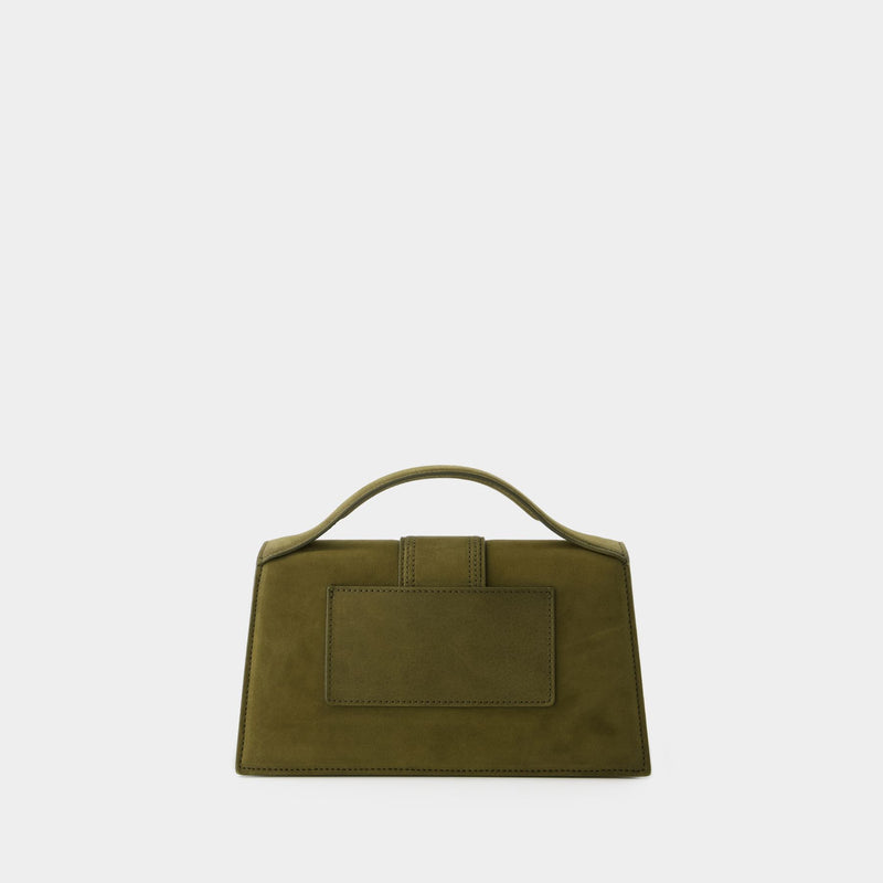 Le Grand Bambino Bag - Jacquemus - Leather - Dark Khaki