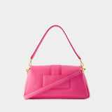 Le Bambimou Bag - Jacquemus - Leather - Neon Pink