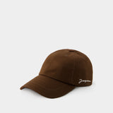 La Casquette Jacquemus - Jacquemus - Cotton - Brown