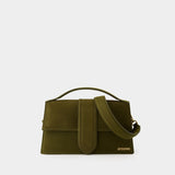 Le Bambinou Bag - Jacquemus - Leather - Khaki Foncé