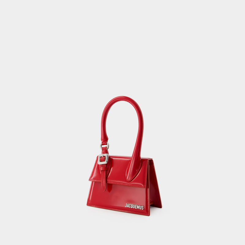 The Chiquito Boucle Medium Bag - Jacquemus - Leather - Red