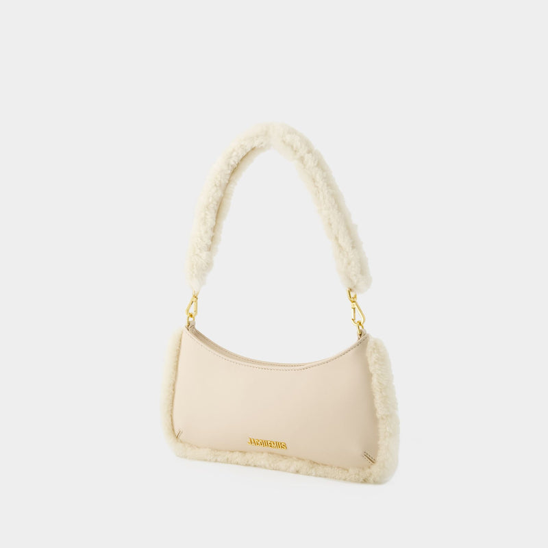 The Bisou Doux Bag - Jacquemus - Leather - Light Beige