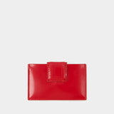 Bimbino Cardholder - Jacquemus - Leather - Red