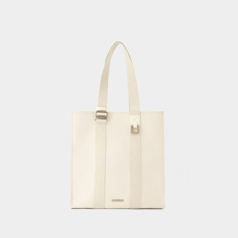 Cuerda Shopper Bag - Jacquemus - Cotton - Off White