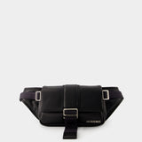 Bambimou Belt Bag - Jacquemus - Leather - Black