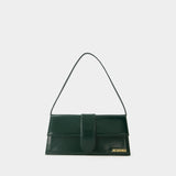 Le Bambino Long Bag - Jacquemus - Leather - Dark Green