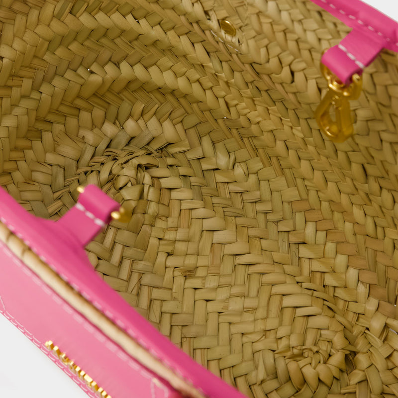 Le Petit Panier Soli Bag - Jacquemus - Neon Pink