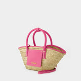 Le Petit Panier Soli Bag - Jacquemus - Neon Pink