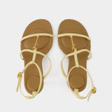 Pralu Sandals - Jacquemus - Leather - Ivory