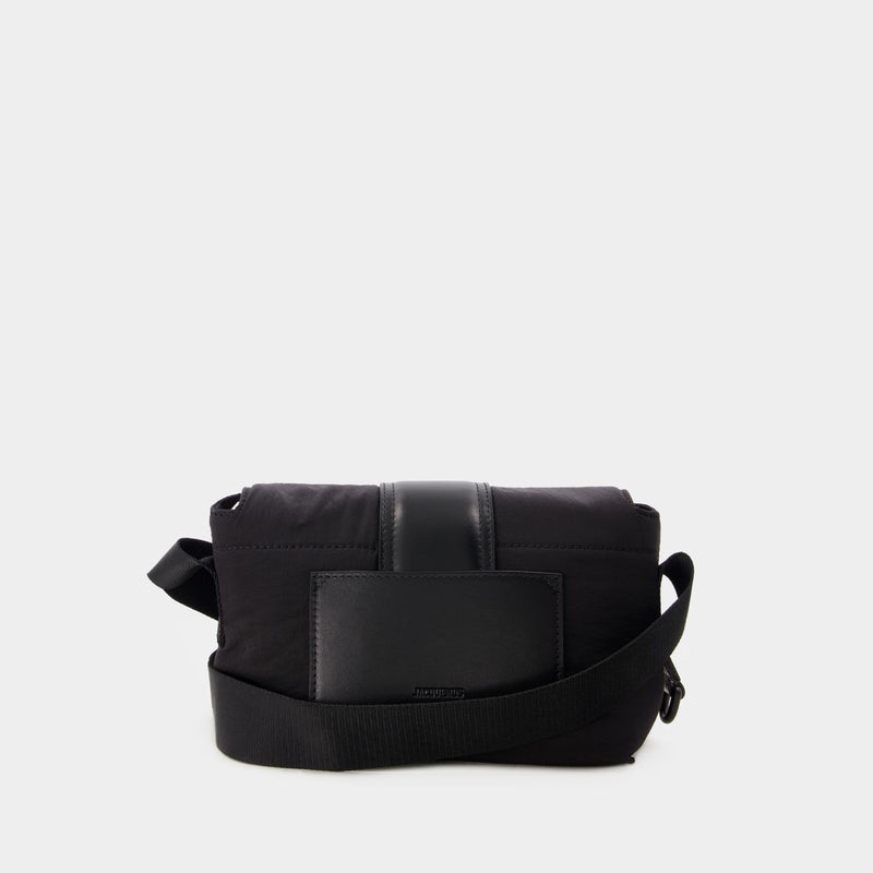 Le Petit Messenger Bambino Crossbody - Jacquemus - Cotton - Black