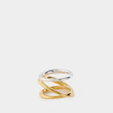 Triplet Ring - Charlotte Chesnais - Silver/18K Gold Plated