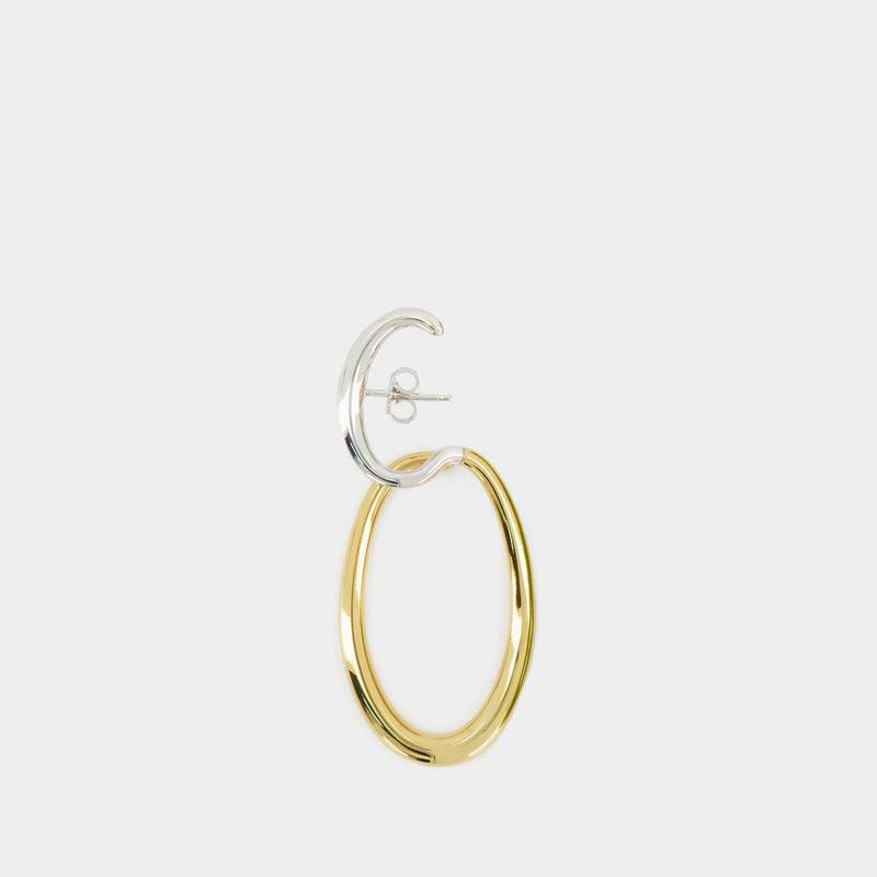 Bo Delta Earring - Charlotte Chesnais - Silver/18K Gold Plated