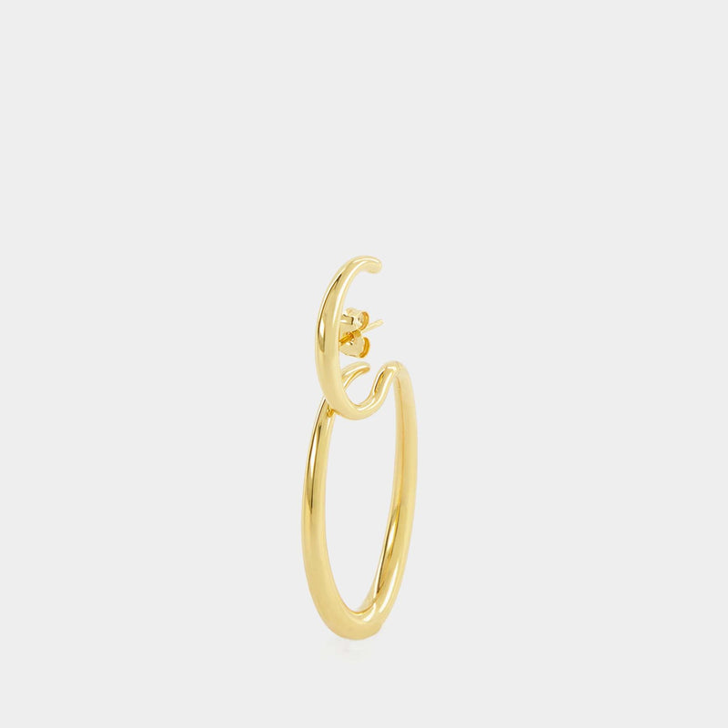 Bo Delta Earring - Charlotte Chesnais - Silver/18K Gold Plated