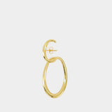 Bo Delta Earring - Charlotte Chesnais - Silver/18K Gold Plated