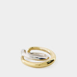 Initial Ring - Charlotte Chesnais - Sterling Silver 925 - Gold