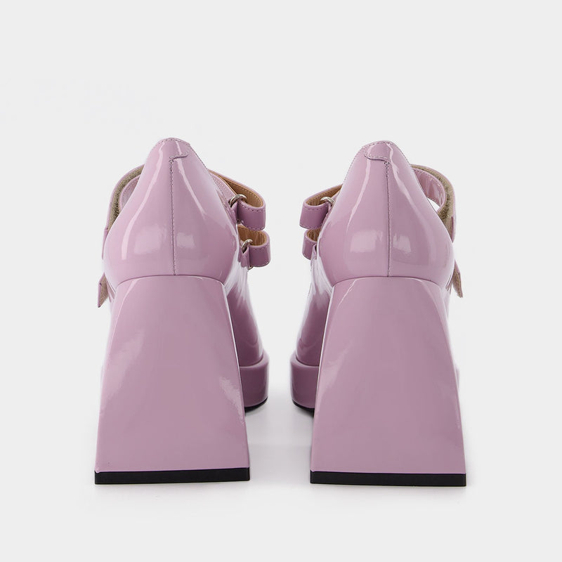 Bulla Babies 65 in Purple Leather