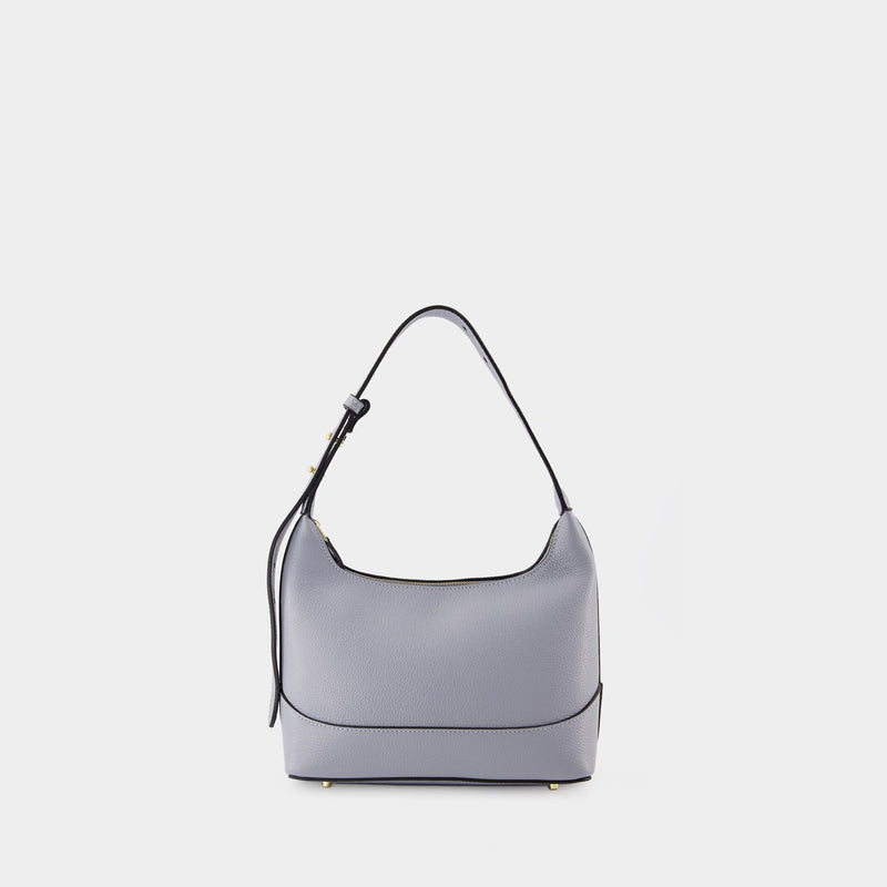 Loop Hobo Bag - Elleme - Blue/Black - Leather