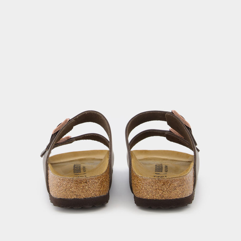 Arizona Sandals NL en Cuir Marron