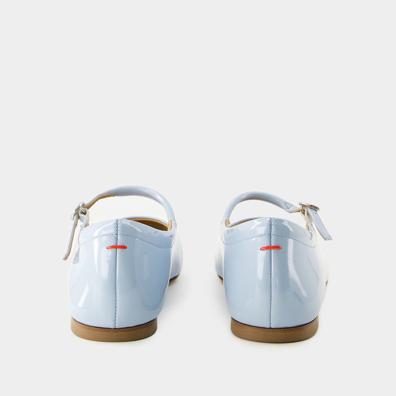 Uma Ballerinas - Aeyde - Leather - Blue