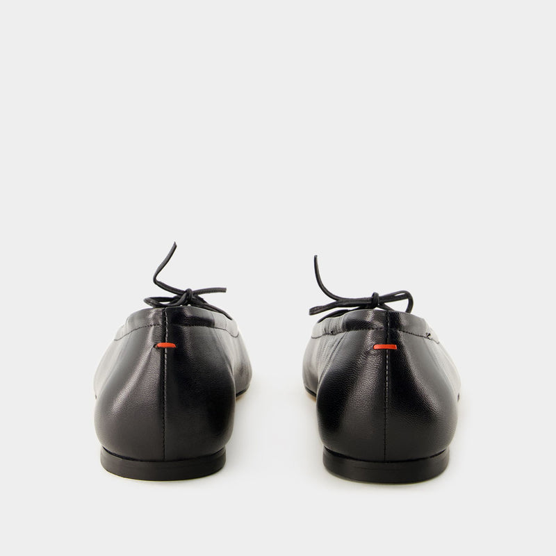 Delfina Ballerinas - Aeyde - Leather - Black