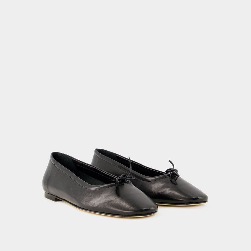 Delfina Ballerinas - Aeyde - Leather - Black