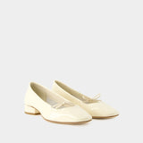 Darya Ballerinas - Aeyde - Leather - Beige