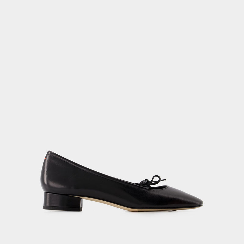 Darya Ballerinas - Aeyde - Leather - Black