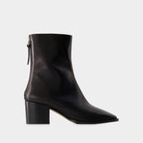 Amina Ankle Boots - Aeyde - Leather - Black