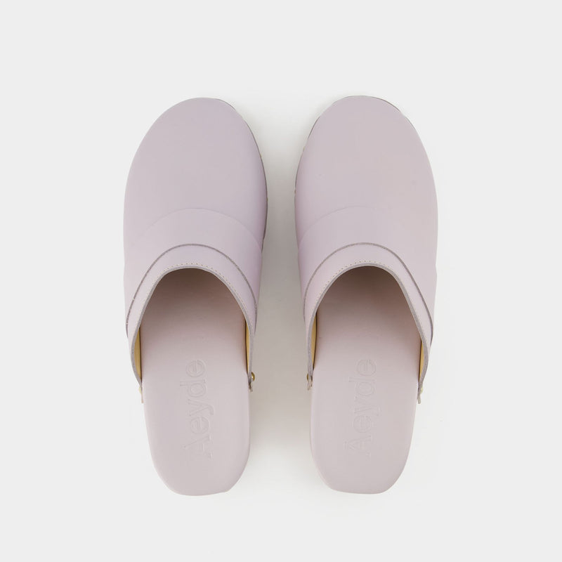 Bibi Clogs - Aeyde - Lilac - Leather