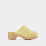 Bibi Slides - Aeyde - Butter - Leather