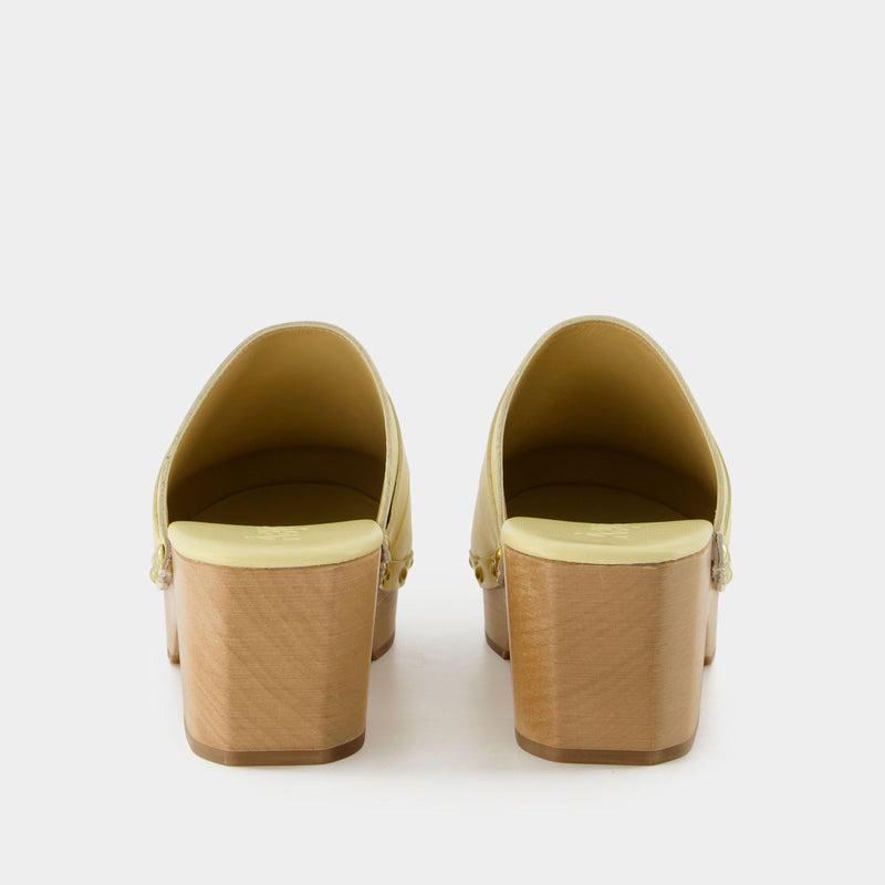 Bibi Slides - Aeyde - Butter - Leather