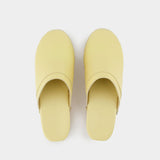 Bibi Slides - Aeyde - Butter - Leather