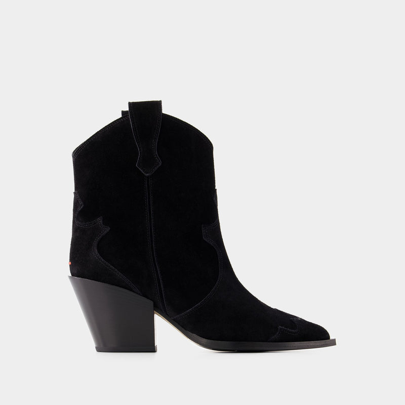 Albi Ankle Boots - Aeyde - Leather - Black