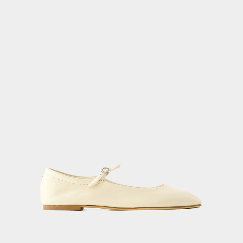 Uma Ballerinas - Aeyde - Leather - Beige