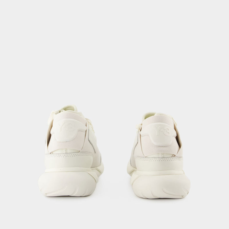 Qasa Sneakers - Y-3 - Off-White - Leather