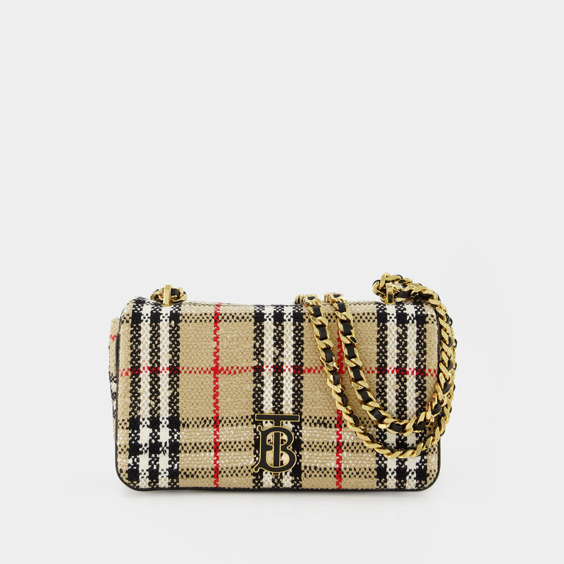 Ll Sm Lola C Bch Hobo Bag - Burberry - Beige - Cotton