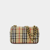 Ll Sm Lola C Bch Hobo Bag - Burberry - Beige - Cotton